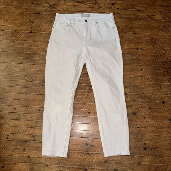 Everlane straight leg white size 30 sustainable jeans - Picture 1 of 5